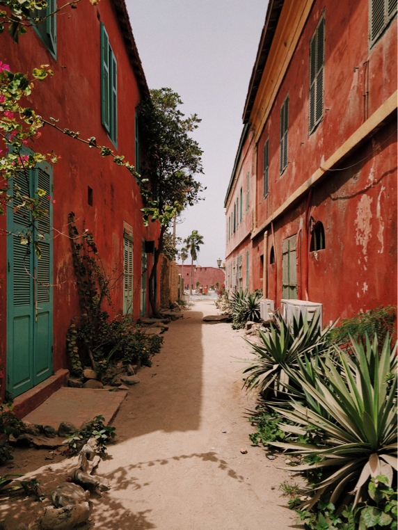 street in senegal
